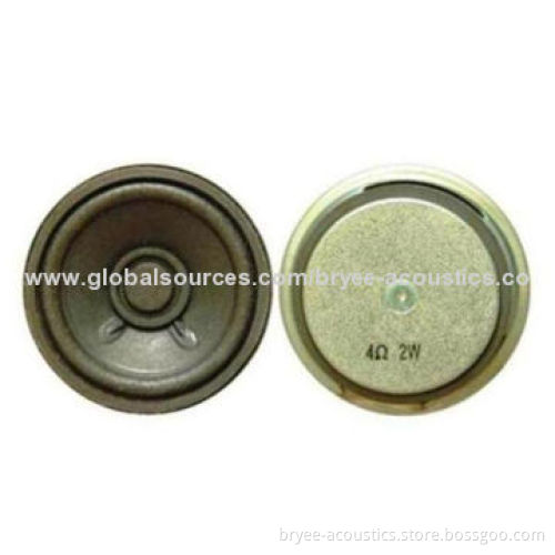 Raw Speaker, Measures 50.0 x 23.1mm, Full Range for Multimedia Devices
